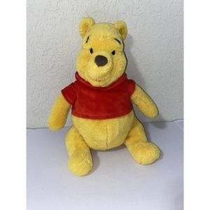 Official Disney Winnie the Pooh Medium Plush 12 inches Sitting Disney Store Soft